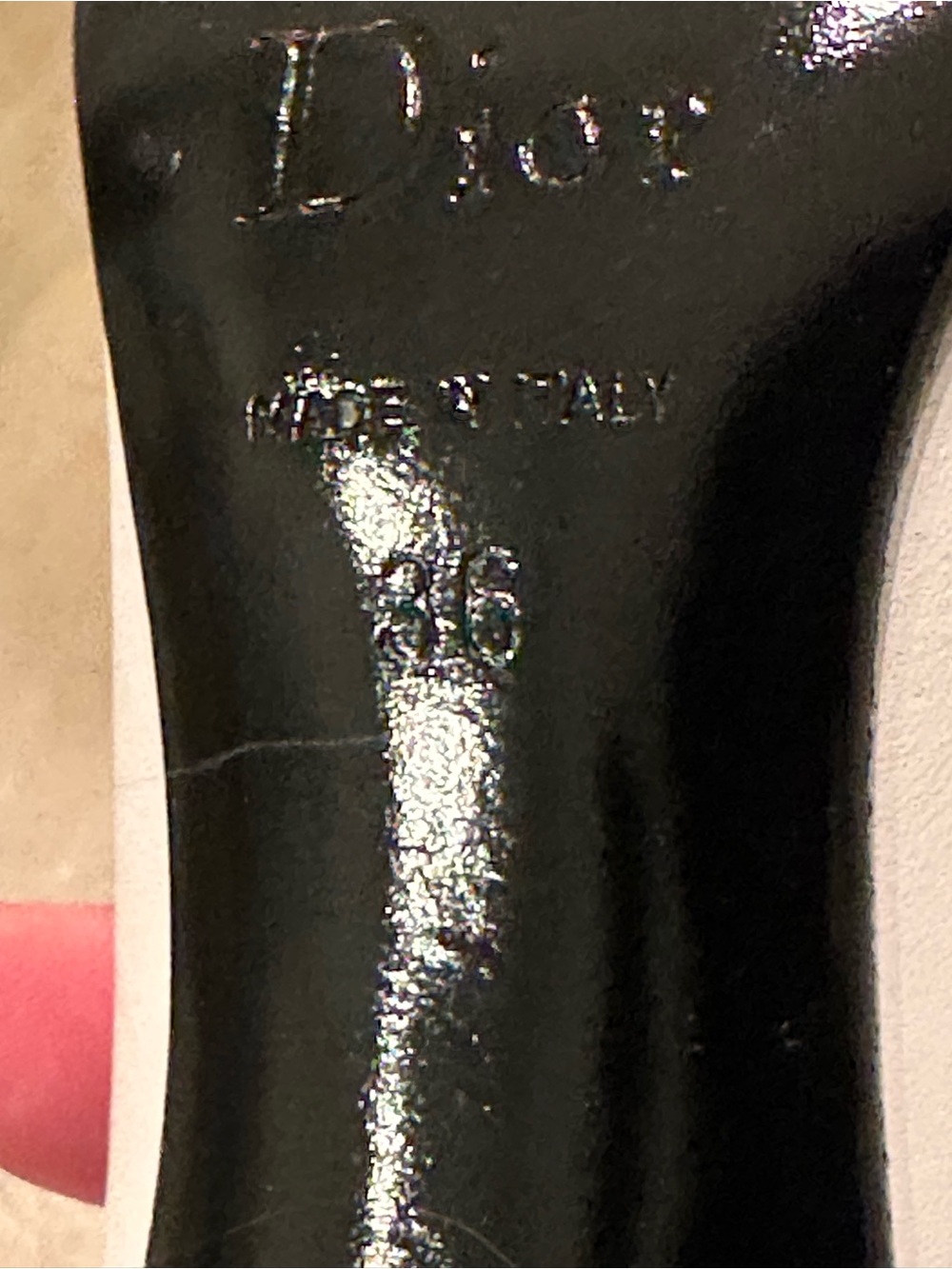 Worn once/like new Vintage Dior Cherie Pointy Pumps;; Size 36; beautiful heels - Picture 7 of 14